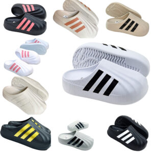 Xem ngay Dép sục Adifom TẶNG VỚ đúc nguyên khối chống nước Sục Ad.da.s Adifom Superstar cao 4cm - full size nam nữ - trustvnxk