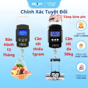 Xem ngay Cân Điện Tử Mini Cầm Tay Có Móc Treo Chính Xác Hàng Chính Hãng Bảo Hành 12 Tháng