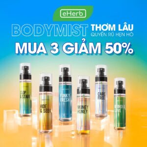Xem ngay [MUA 3 GIẢM 50%]  Body Mist Unisex Hẹn Hò Xịt Thơm Toàn Thân Nước Hoa Nam Nữ BODYMISS (Chai)