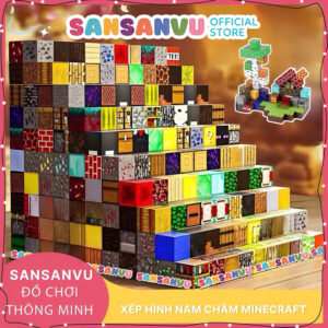 Xem ngay (50 TẶNG 10) Khối Nam Châm Minecraft  Khối Xây Dựng Mô Hình Giáo Dục Cho Trẻ Em