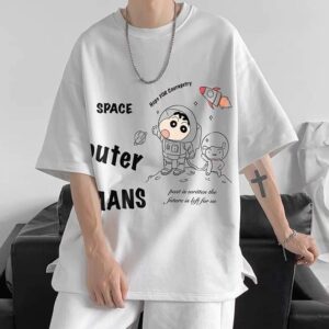 Áo thun nam nữ unisex tay lỡ A.R.0.1, áo phông cotton form rộng oversize streetwear Trend 2022