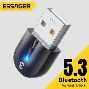 Bộ chuyển đổi Bluetooth 5.3 ESSAGER B áp dụng cho Windows 8.1 / 10 / 11