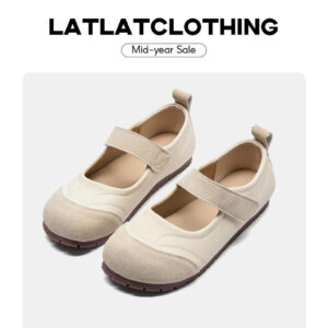 Giày sandal đế lười quai dán đế chống trơn, bám tốt - Giày back to school - latlatclothing