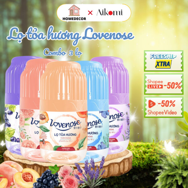 Lọ toả hương thơm phòng lovenose
