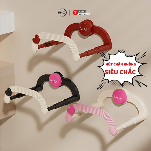 Móc treo chậu nhà tắm hút chân không