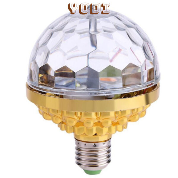 Bóng đèn les 7 mầu đui tròn xoay 360 độ
