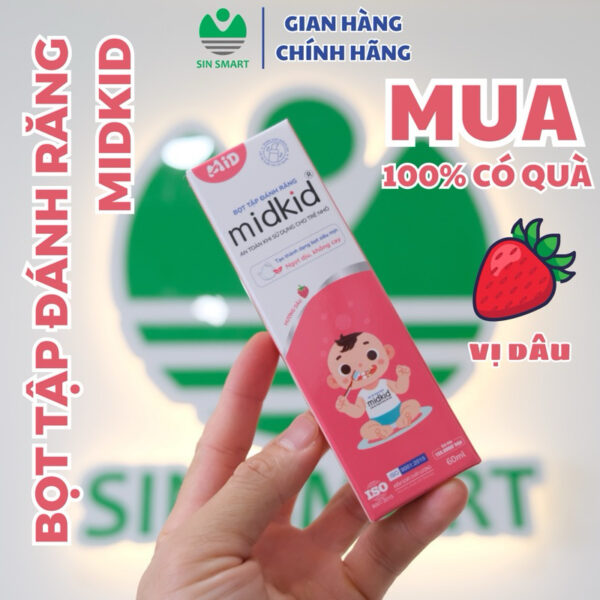 Kem đánh răng cho bé Midkid