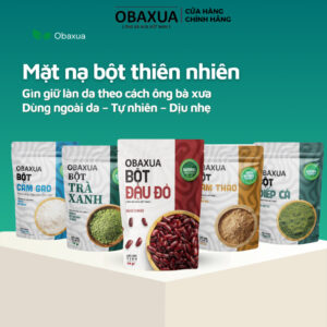 Mặt nạ bột thiên nhiên OBAXUA